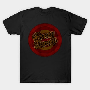 Circle Retro Boney James T-Shirt